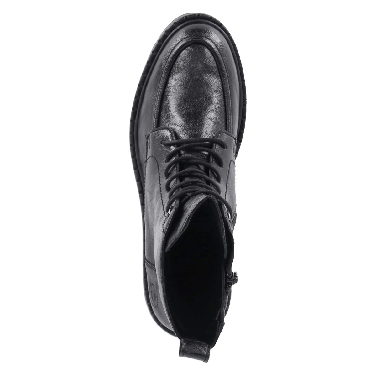 Schnürstiefeletten - black