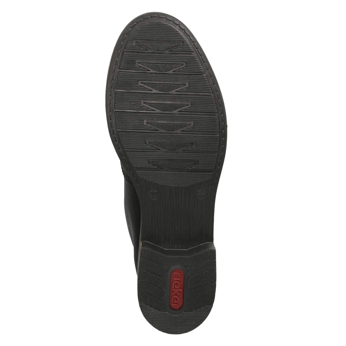 Schnürstiefeletten - schwarz