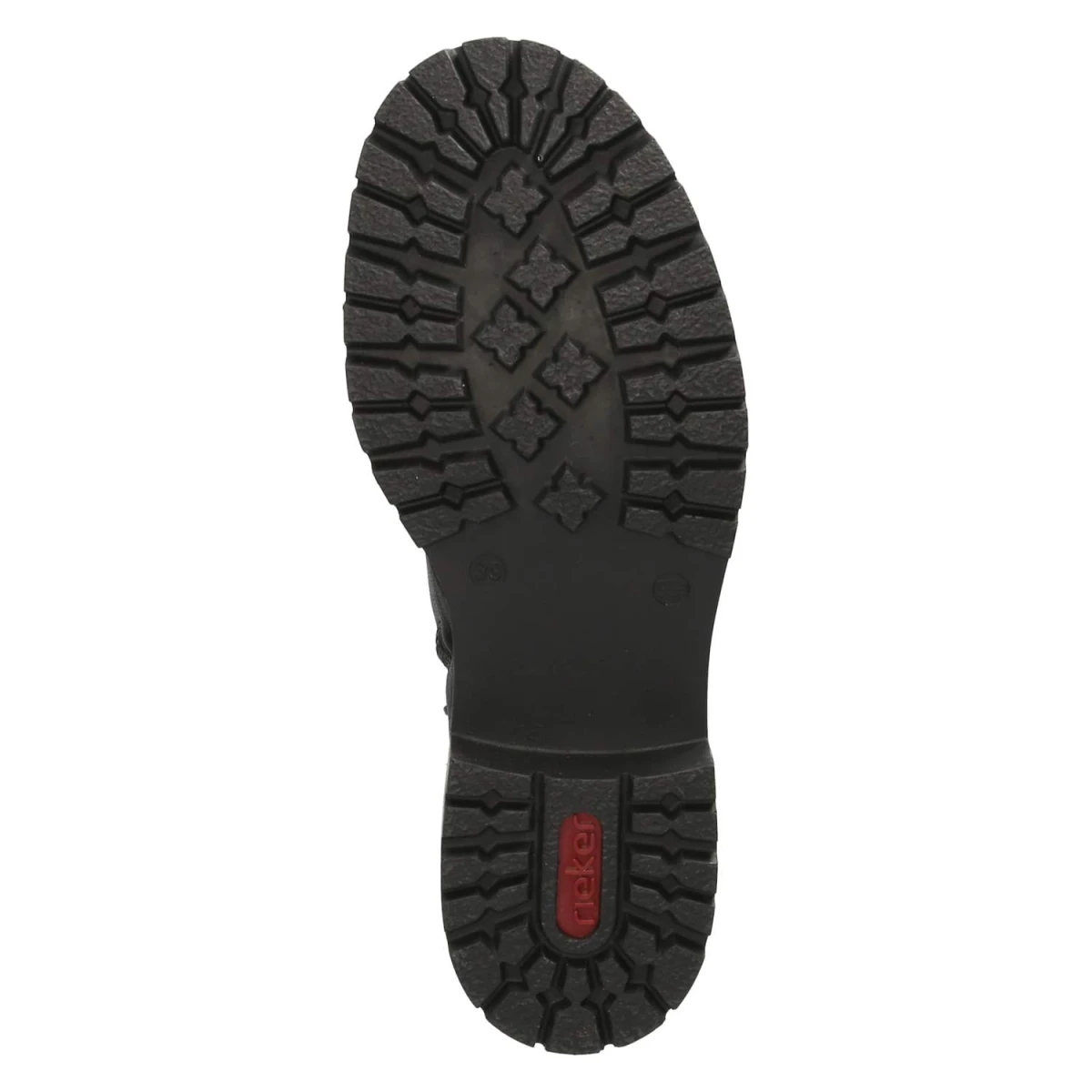 Schnürstiefeletten - SCHWARZ