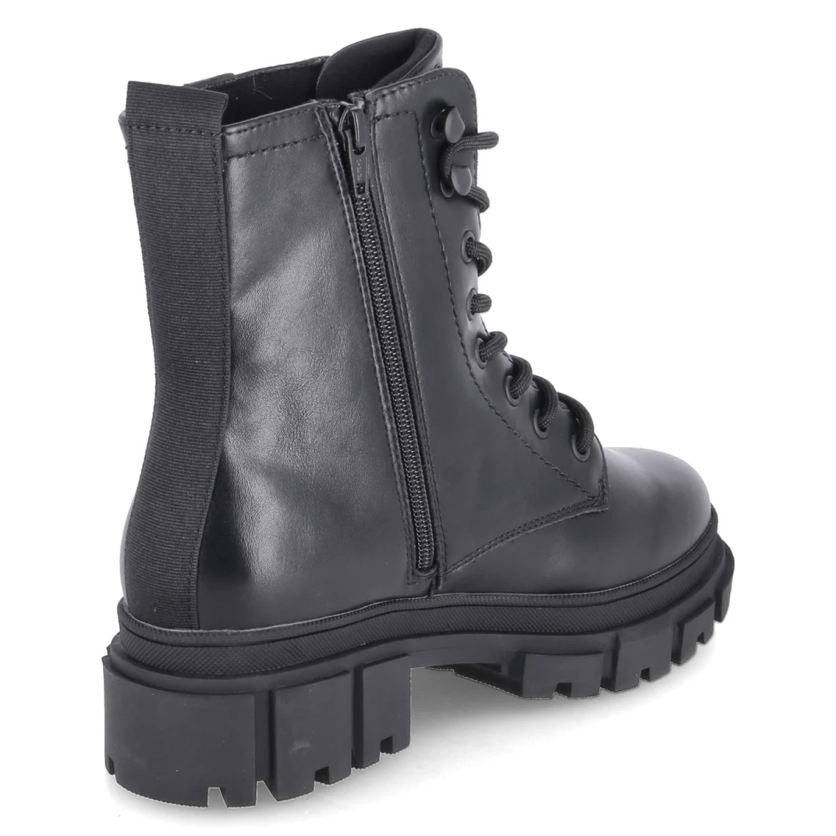 Schnürstiefeletten - black
