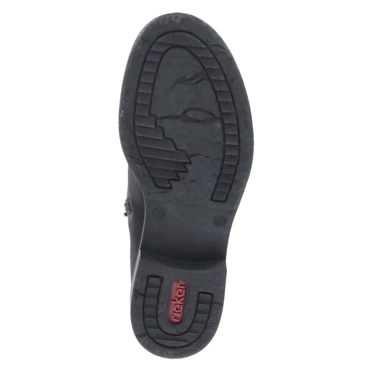 Schnürstiefeletten - schwarz