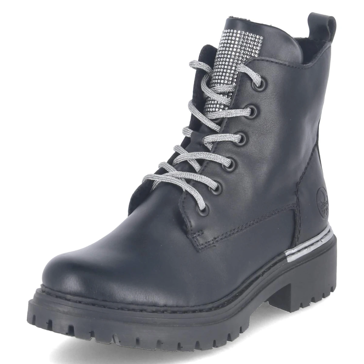 Schnürrboots - schwarz