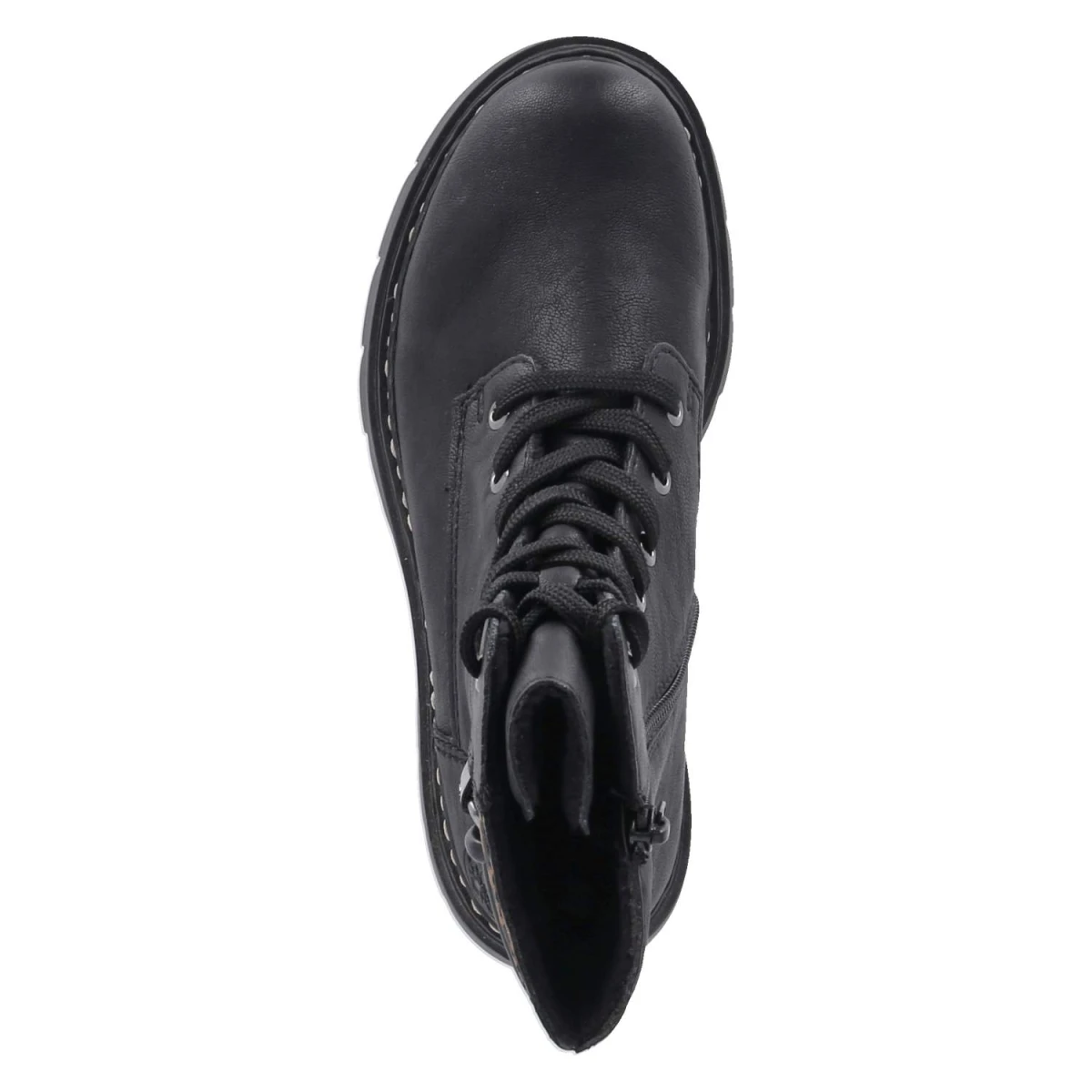 Schnürboots - schwarz