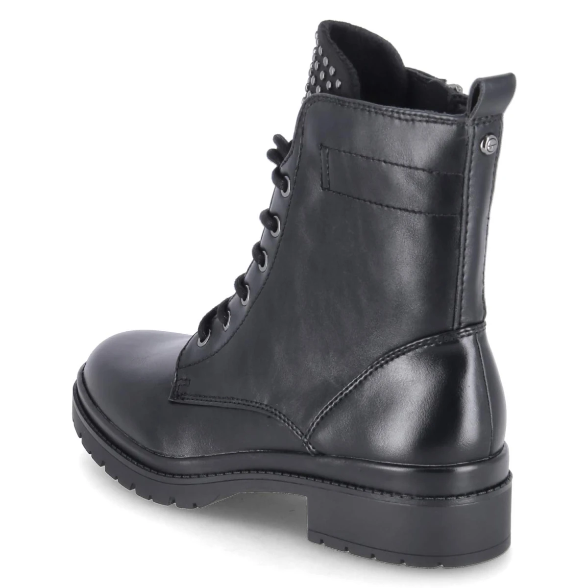 Schnürstiefeletten - black