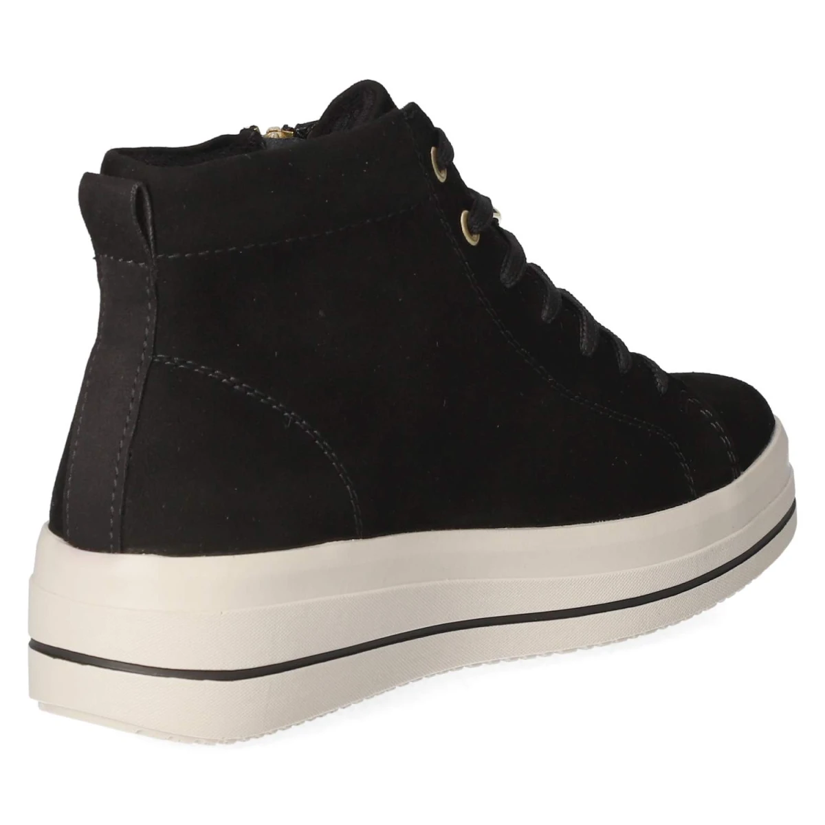 Schnürstiefeletten - schwarz/schwarz