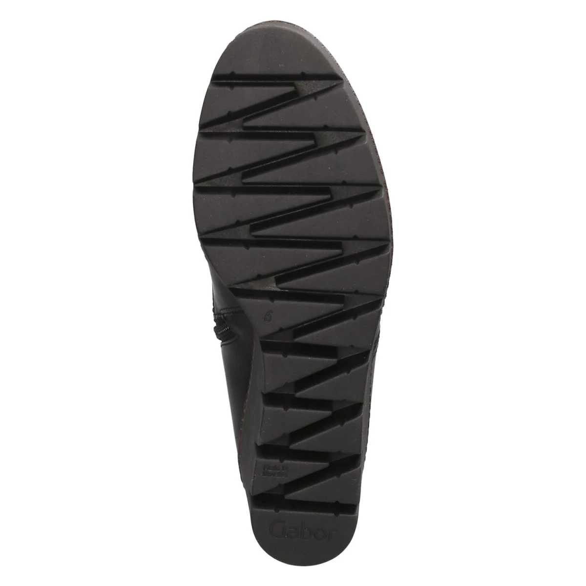 Schnürstiefeletten - schwarz (cognac)