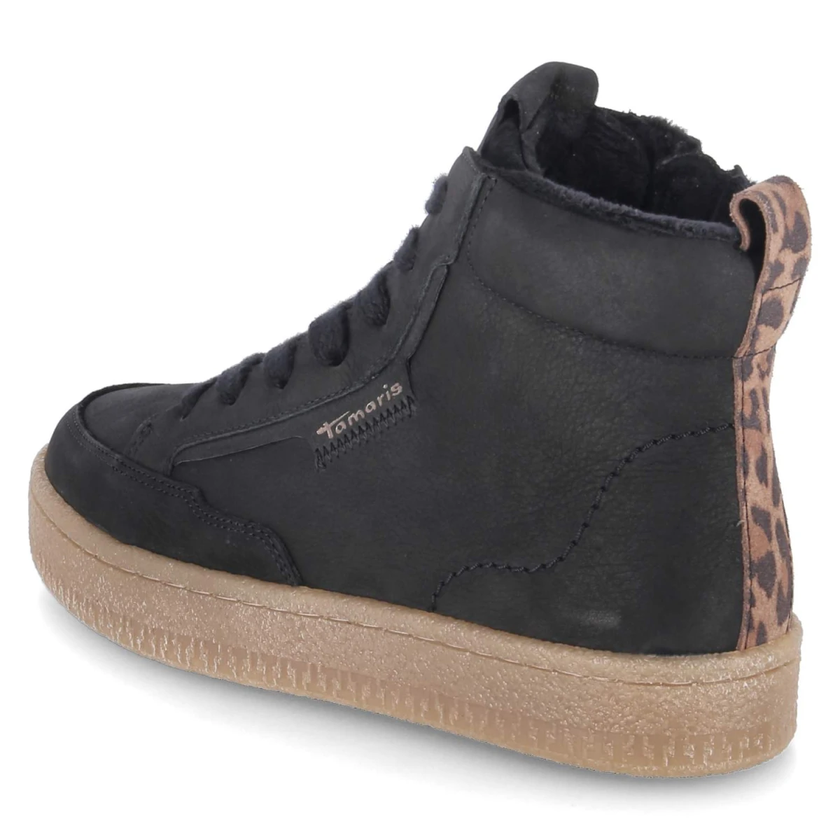 Schnürstiefeletten - black