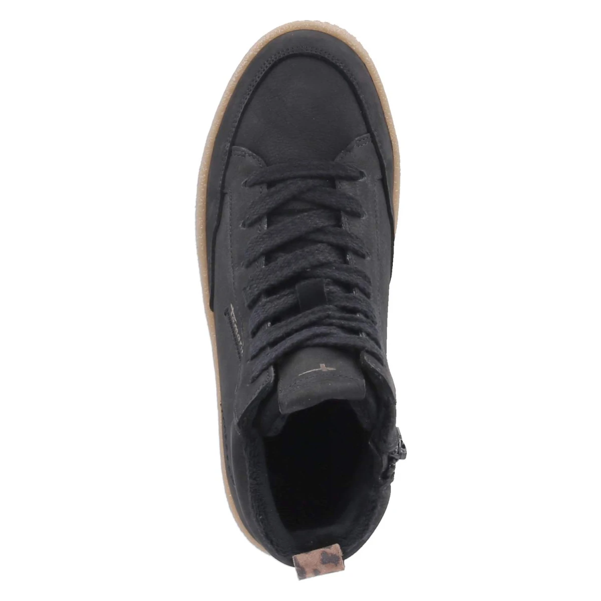 Schnürstiefeletten - black