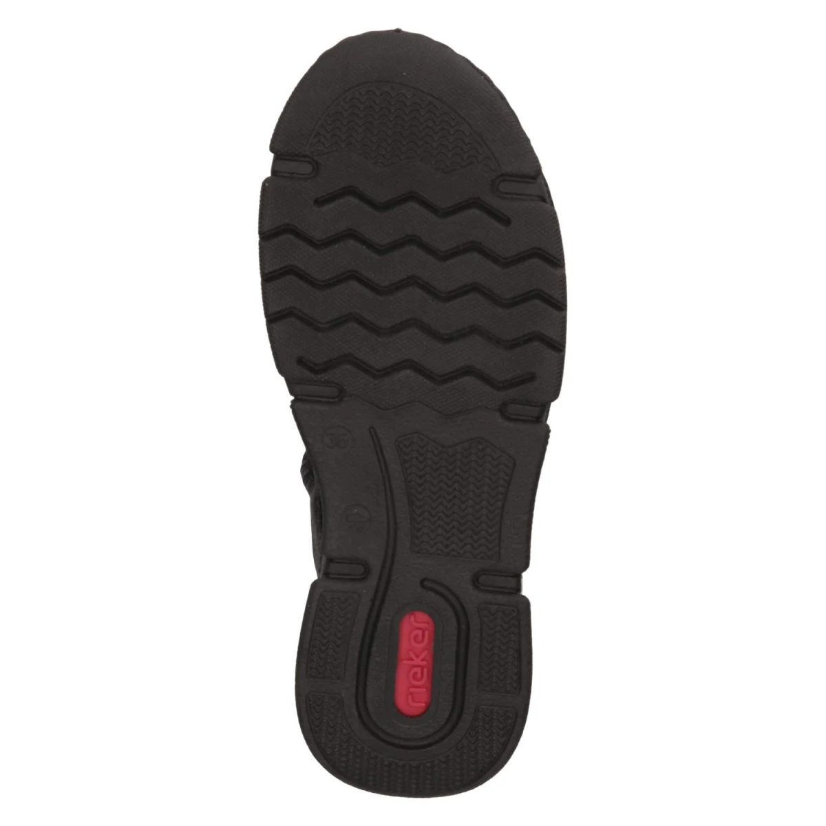 Schnürstiefeletten - Schwarz Kombi