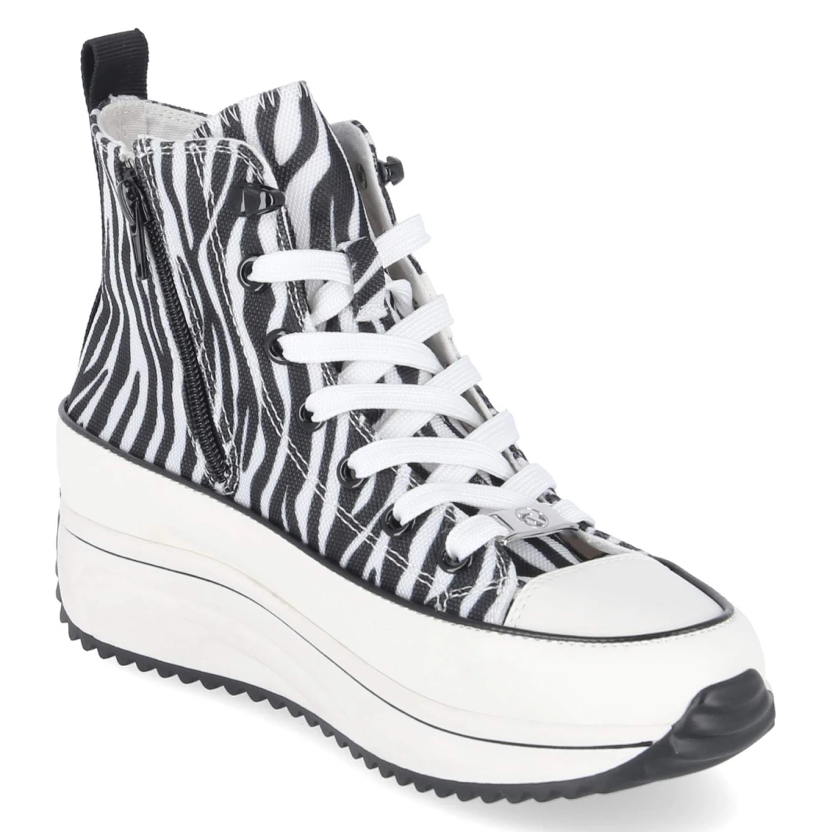 High Sneaker - weiss kombi