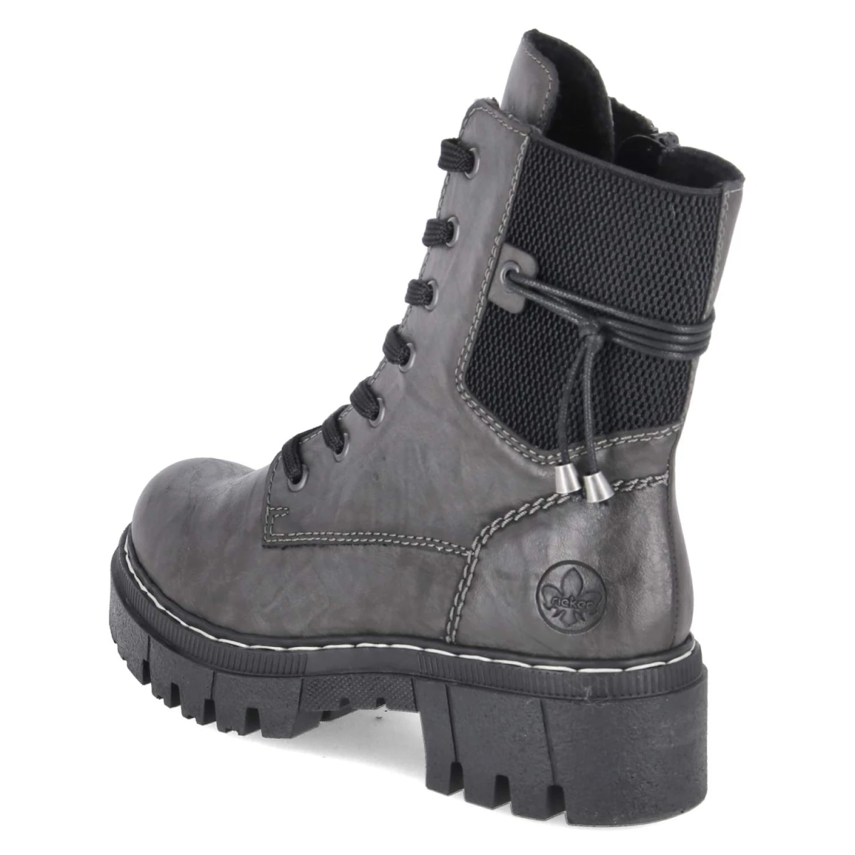 Schnürboots - GRAU