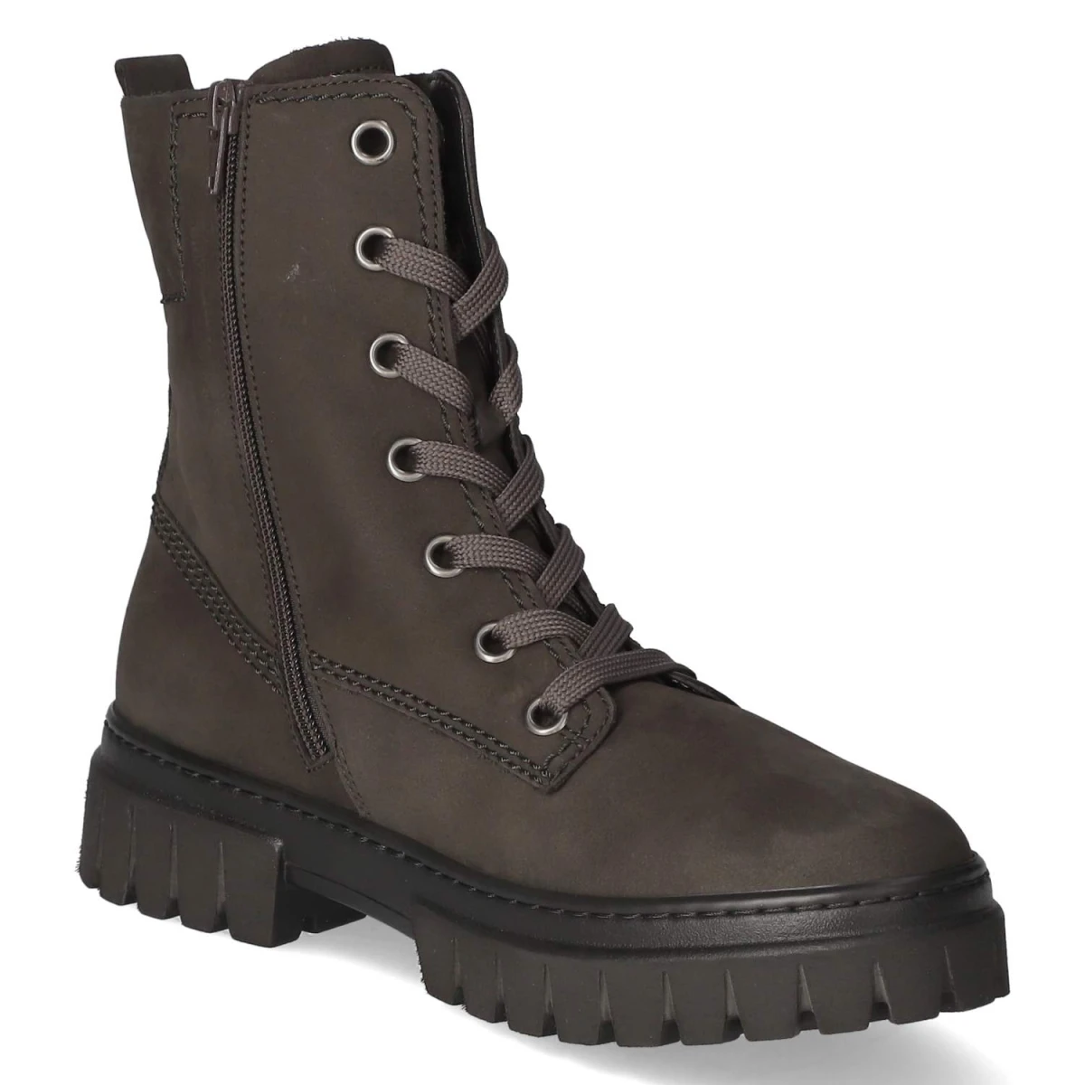 Schnürstiefeletten - pepper (Micro)