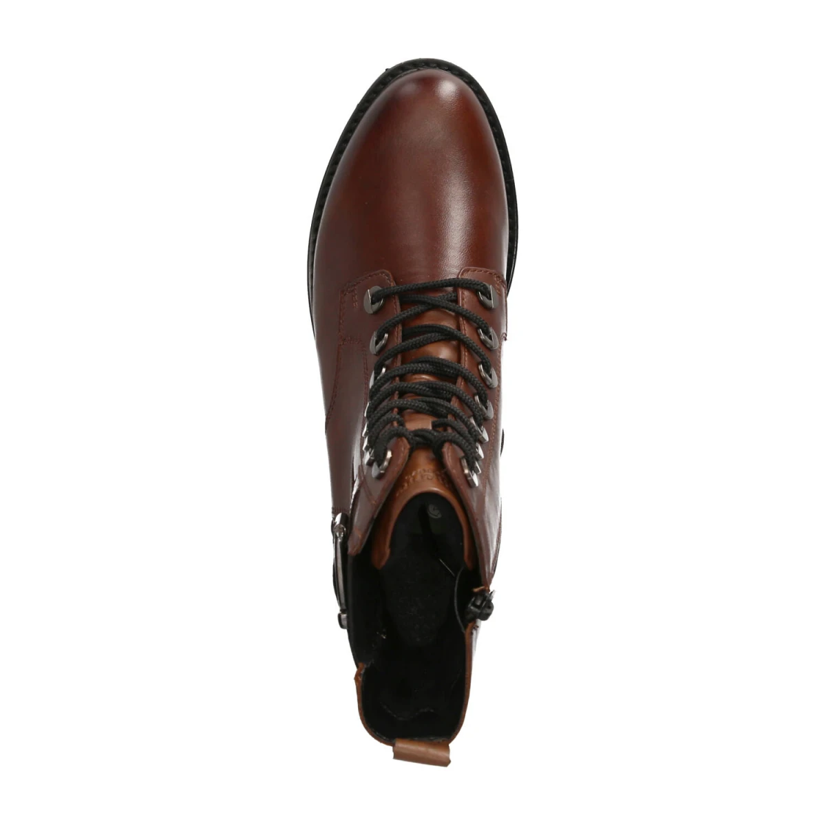 Schnürstiefeletten - chestnut/chestnut