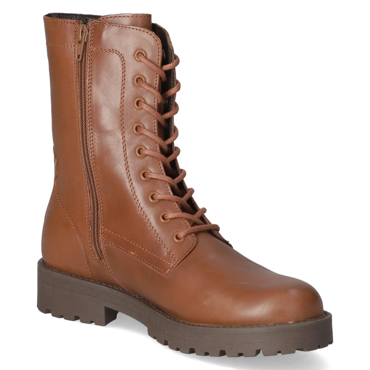 Schnürstiefeletten - brusciato