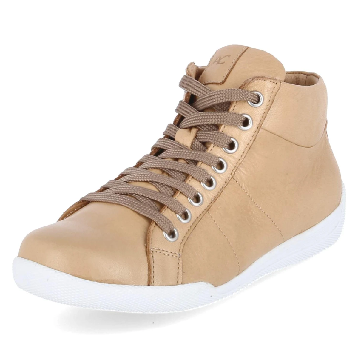 Schnürstiefeletten - camel