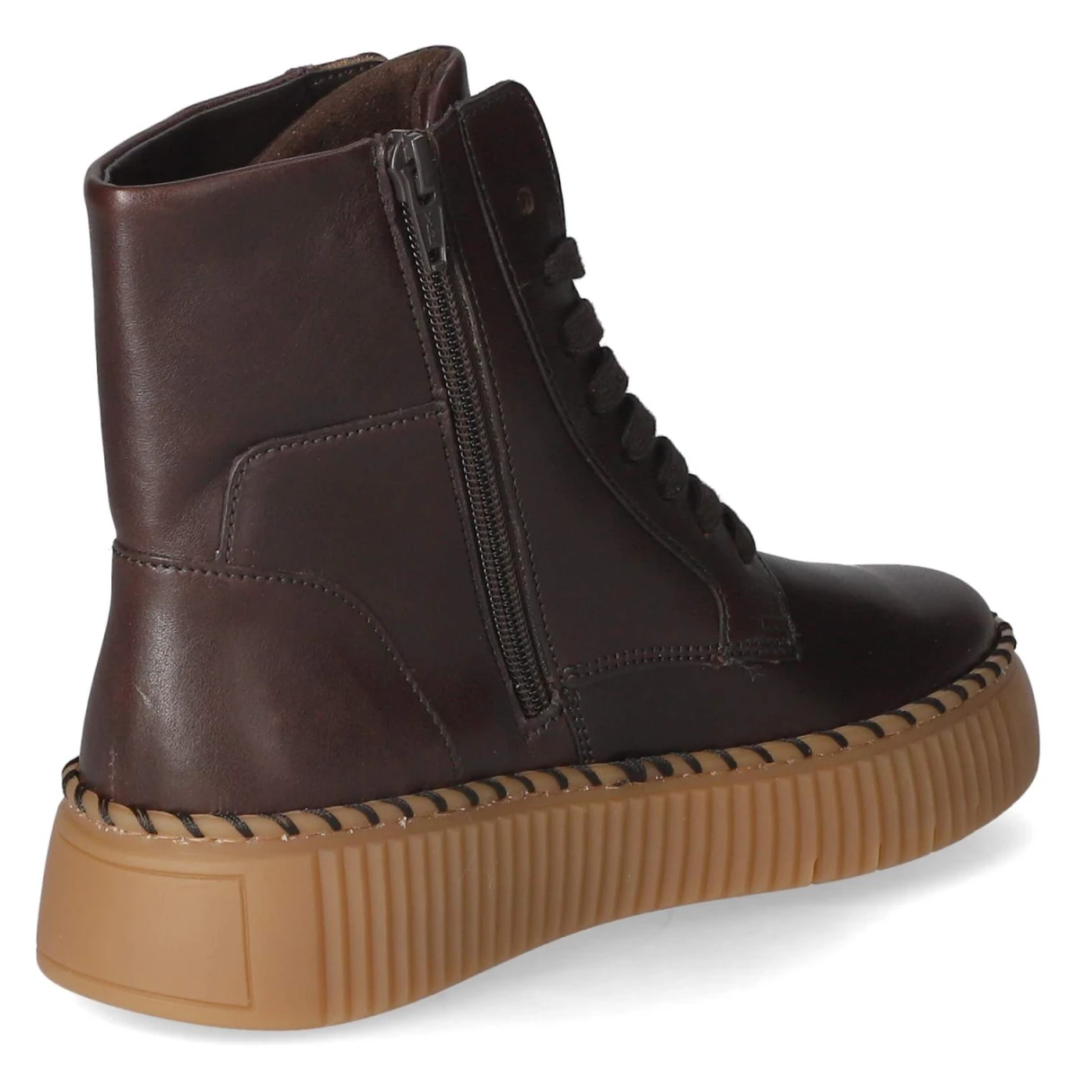 Schnürstiefeletten - moro