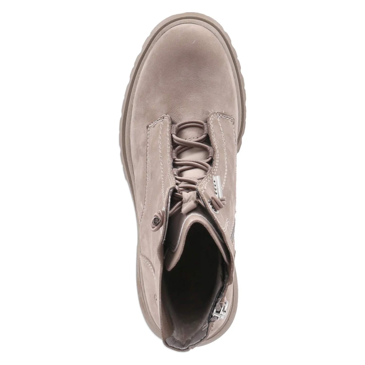 Schnürboots - Taupe