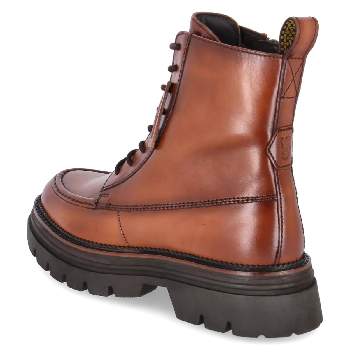 Schnürboots - cognac