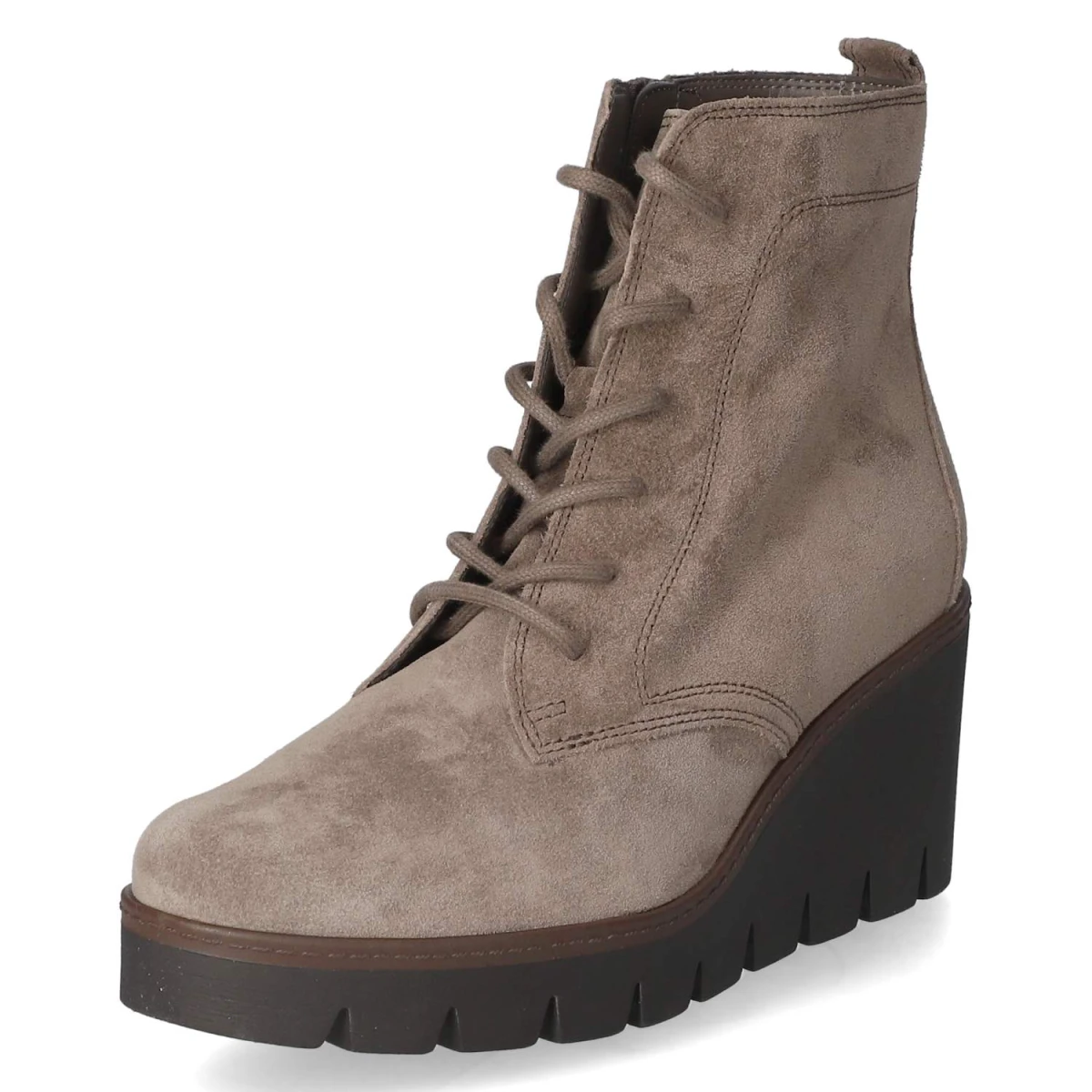 Schnürstiefeletten - mohair