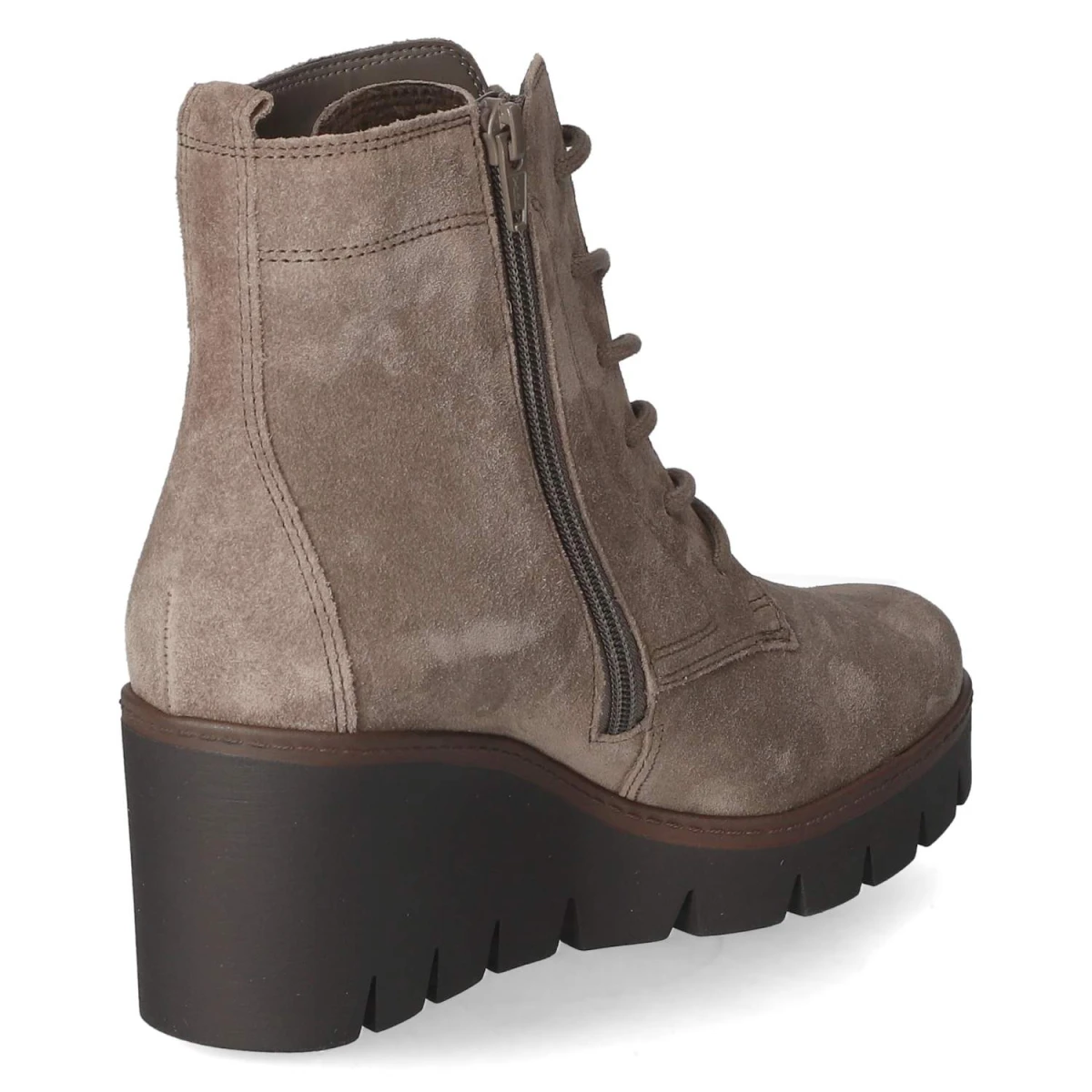 Schnürstiefeletten - mohair