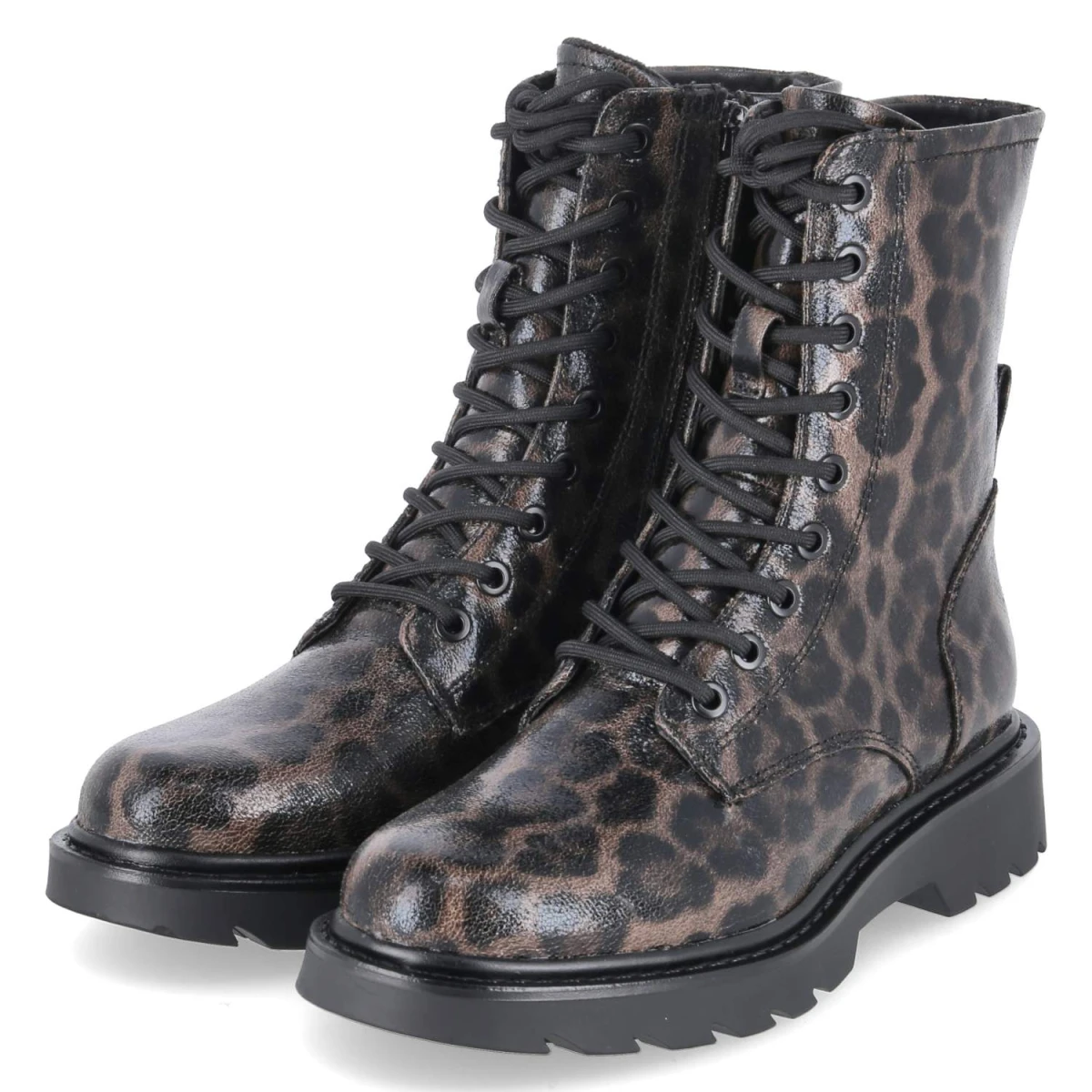 Schnürstiefeletten - LEOPARD