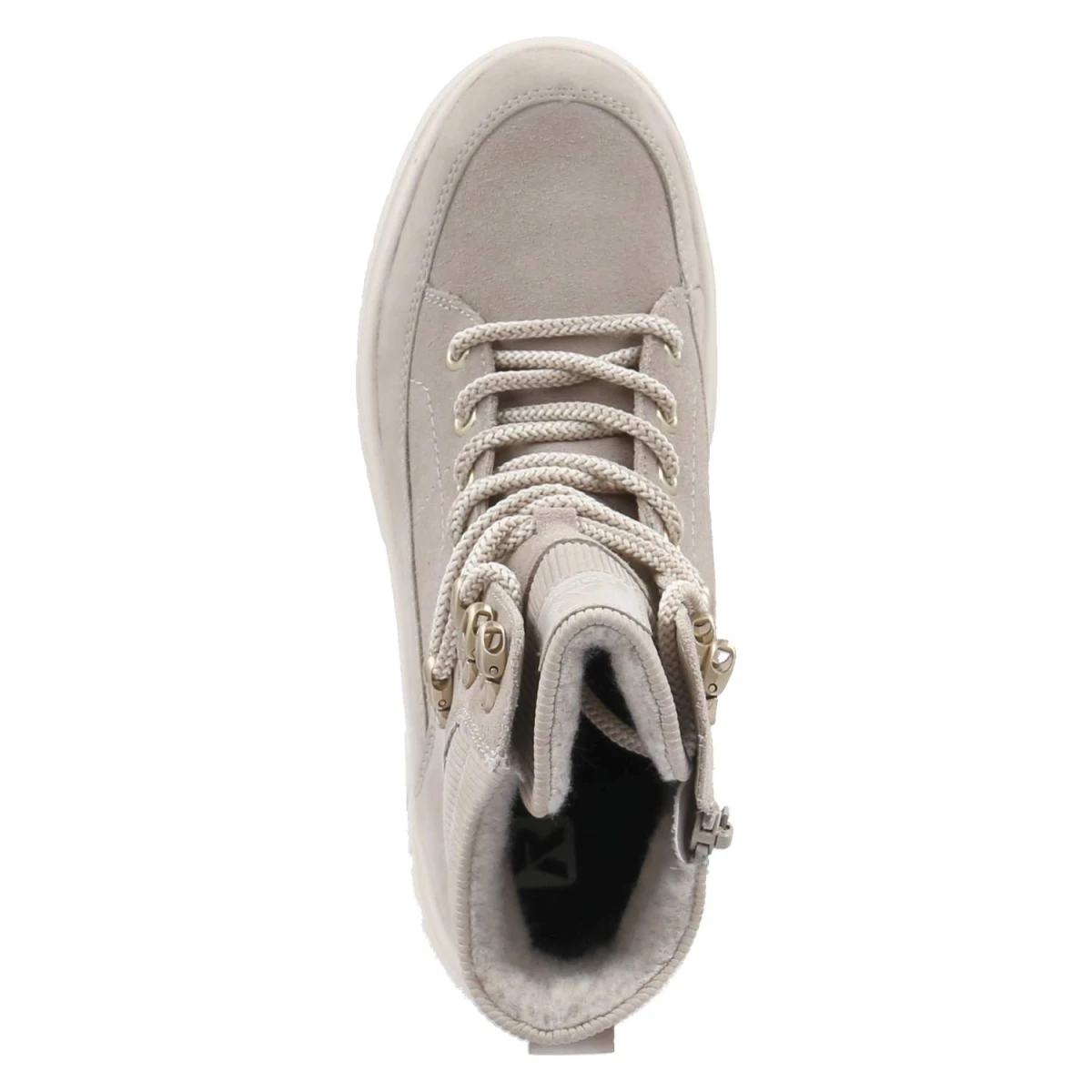 Schnürboots - beige