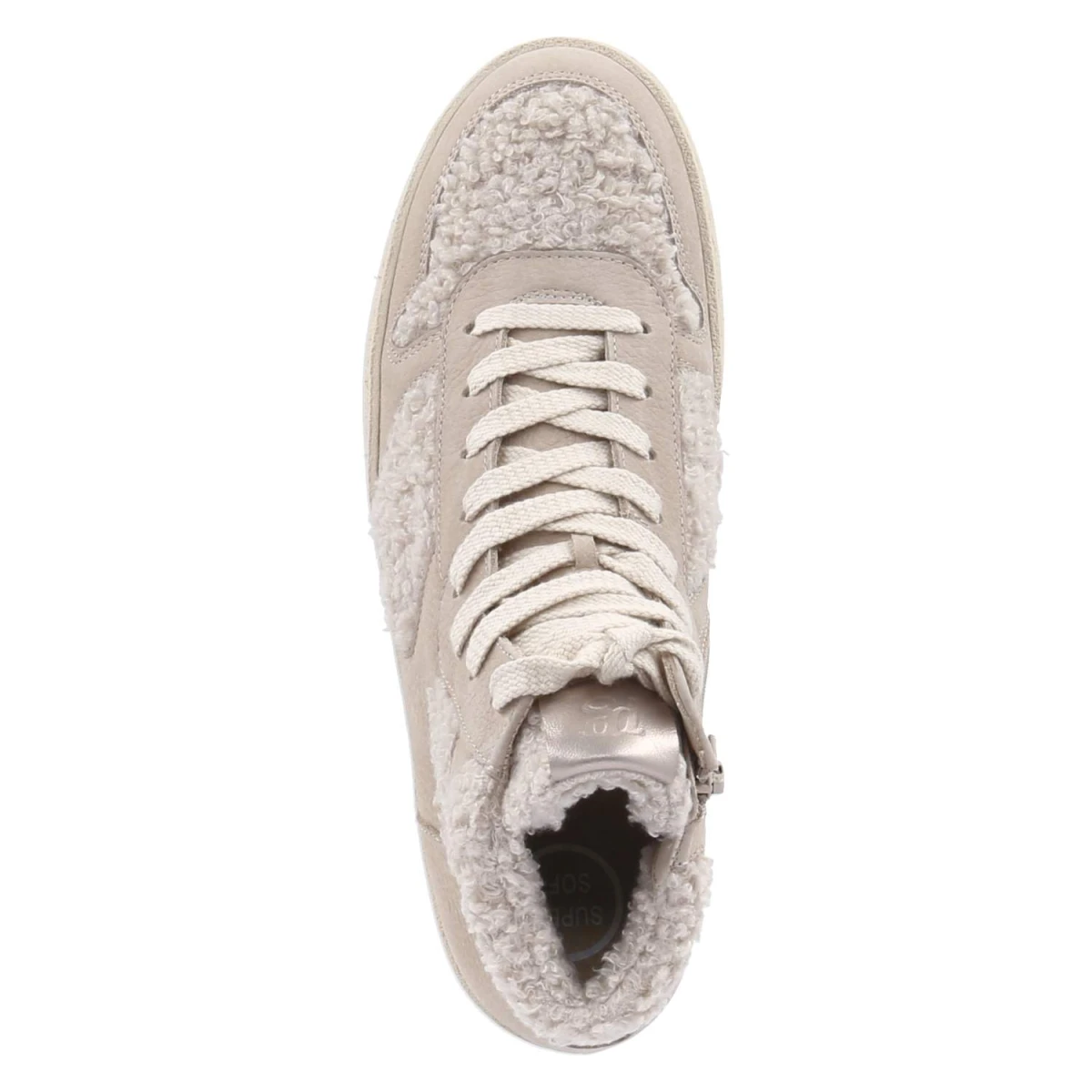 High Sneaker - almond/biscuit