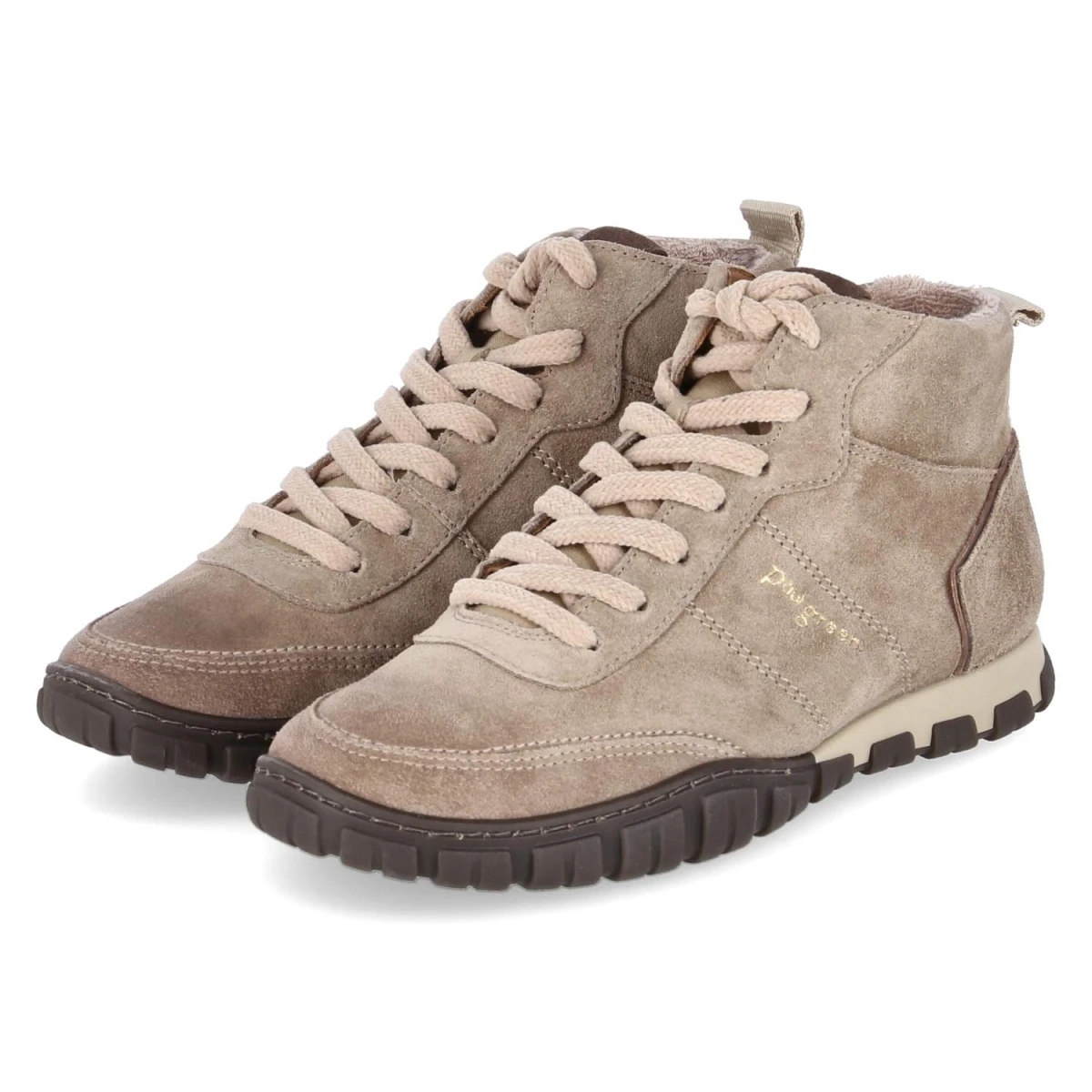 Schnürboots - grain/earth