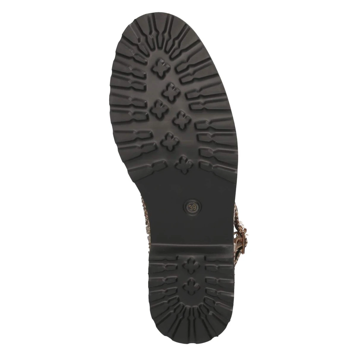 Schnürstiefeletten - beige