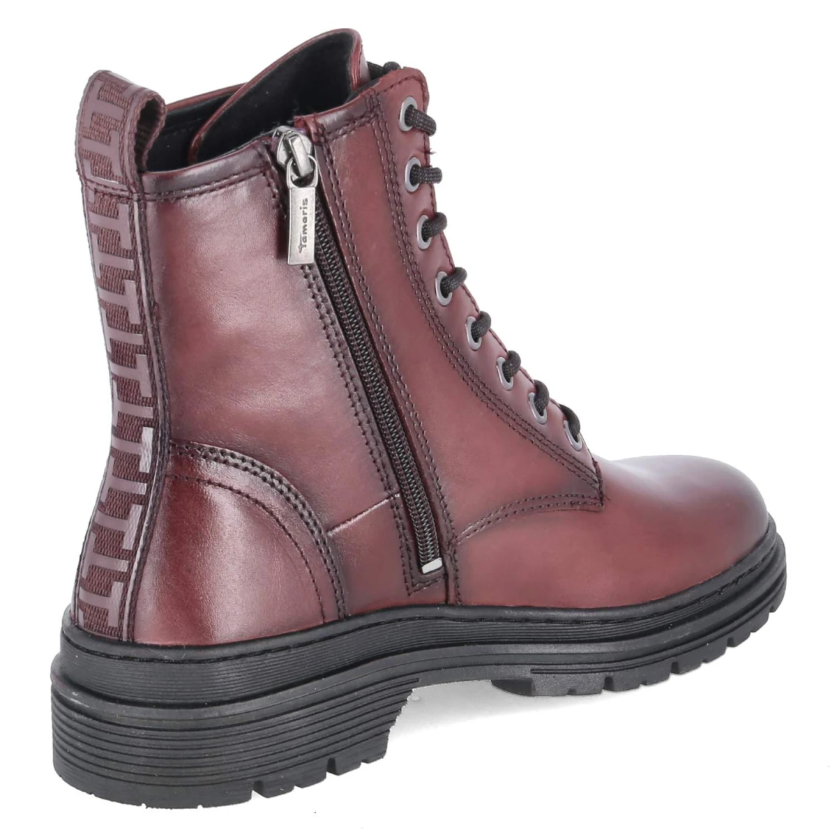 Schnürstiefeletten - red
