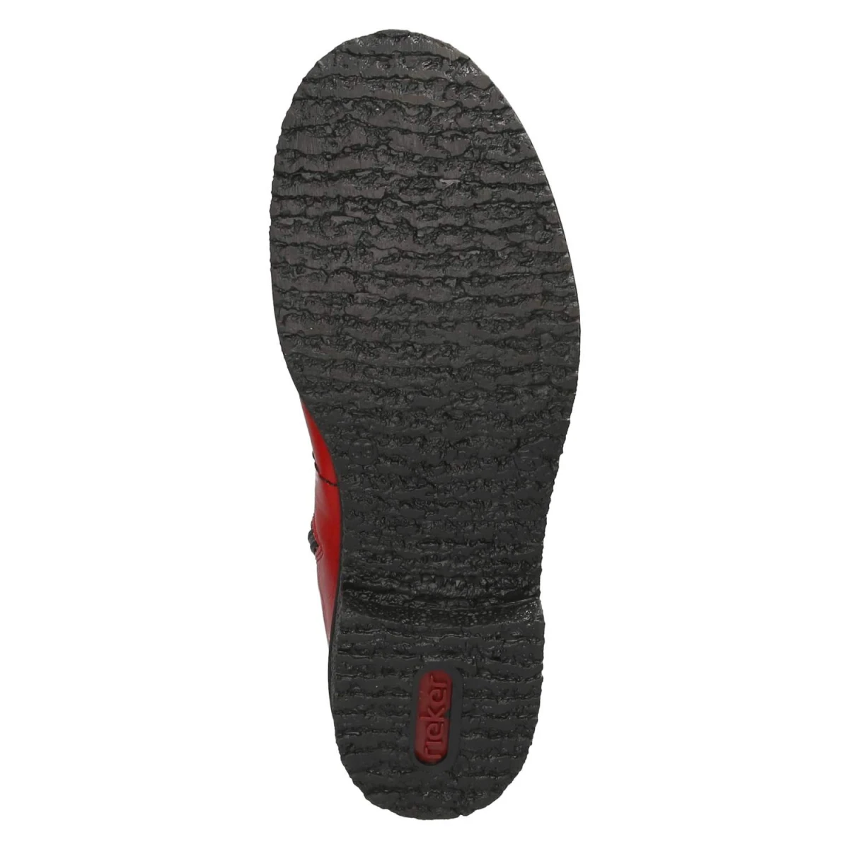 Schnürstiefeletten - rot