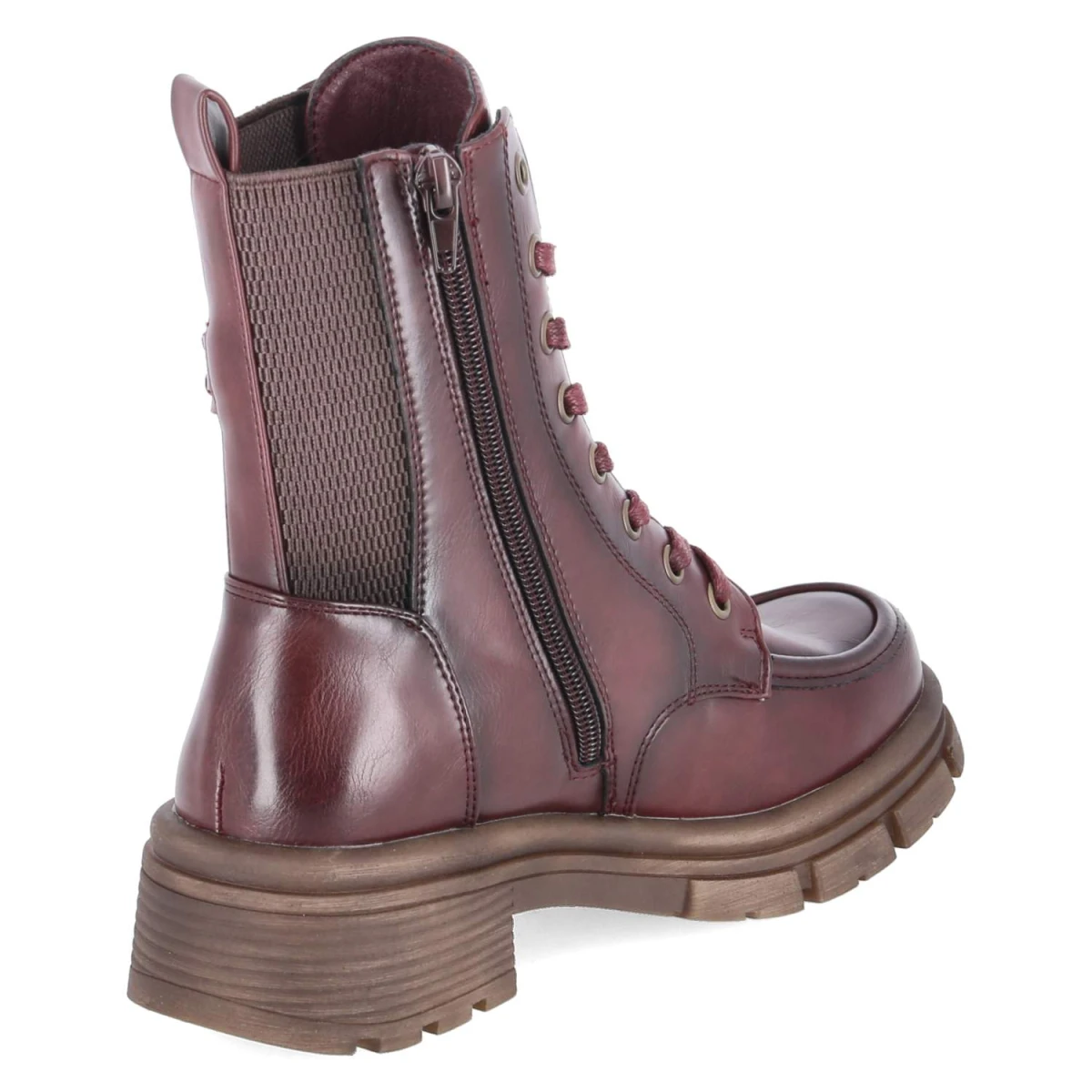 Schnürstiefeletten - vino