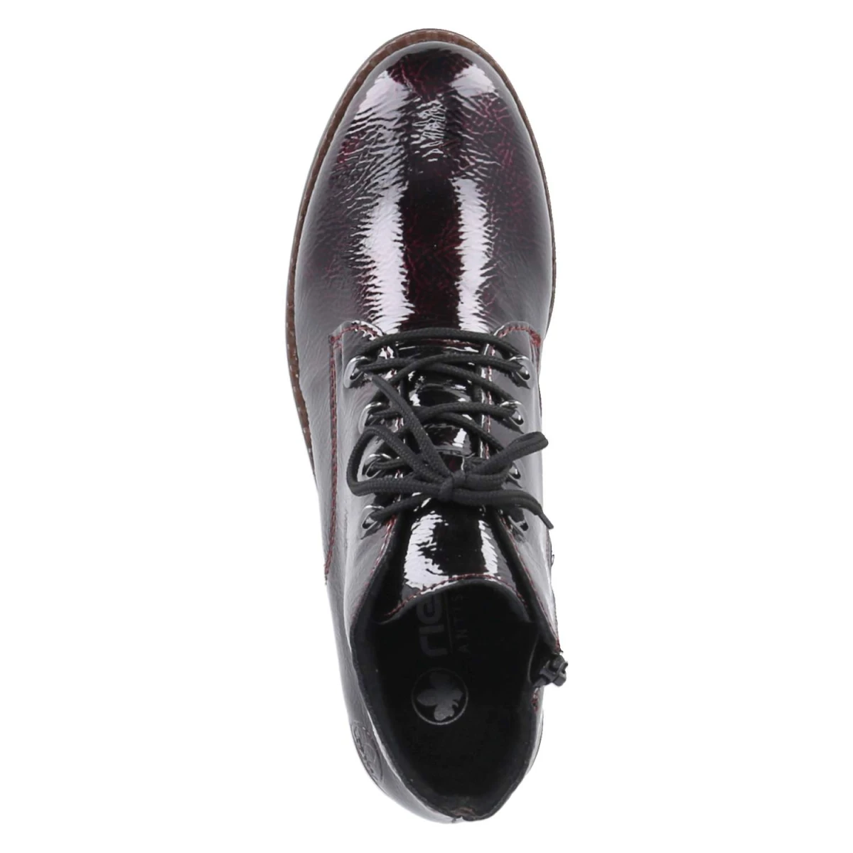 Schnürstiefeletten - rot