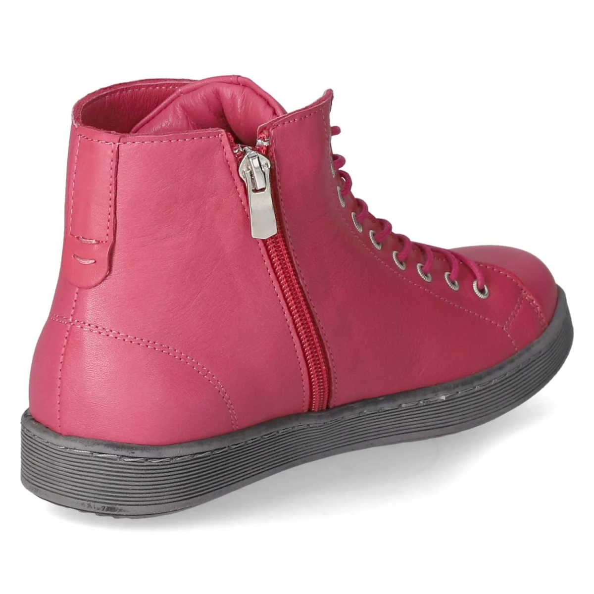 Schnürstiefeletten - hot pink