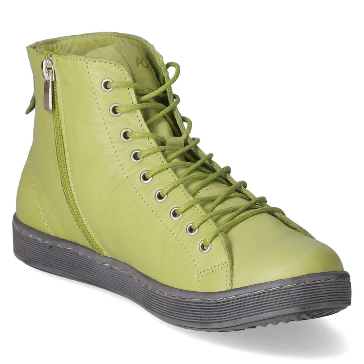 Schnürstiefeletten - kiwi