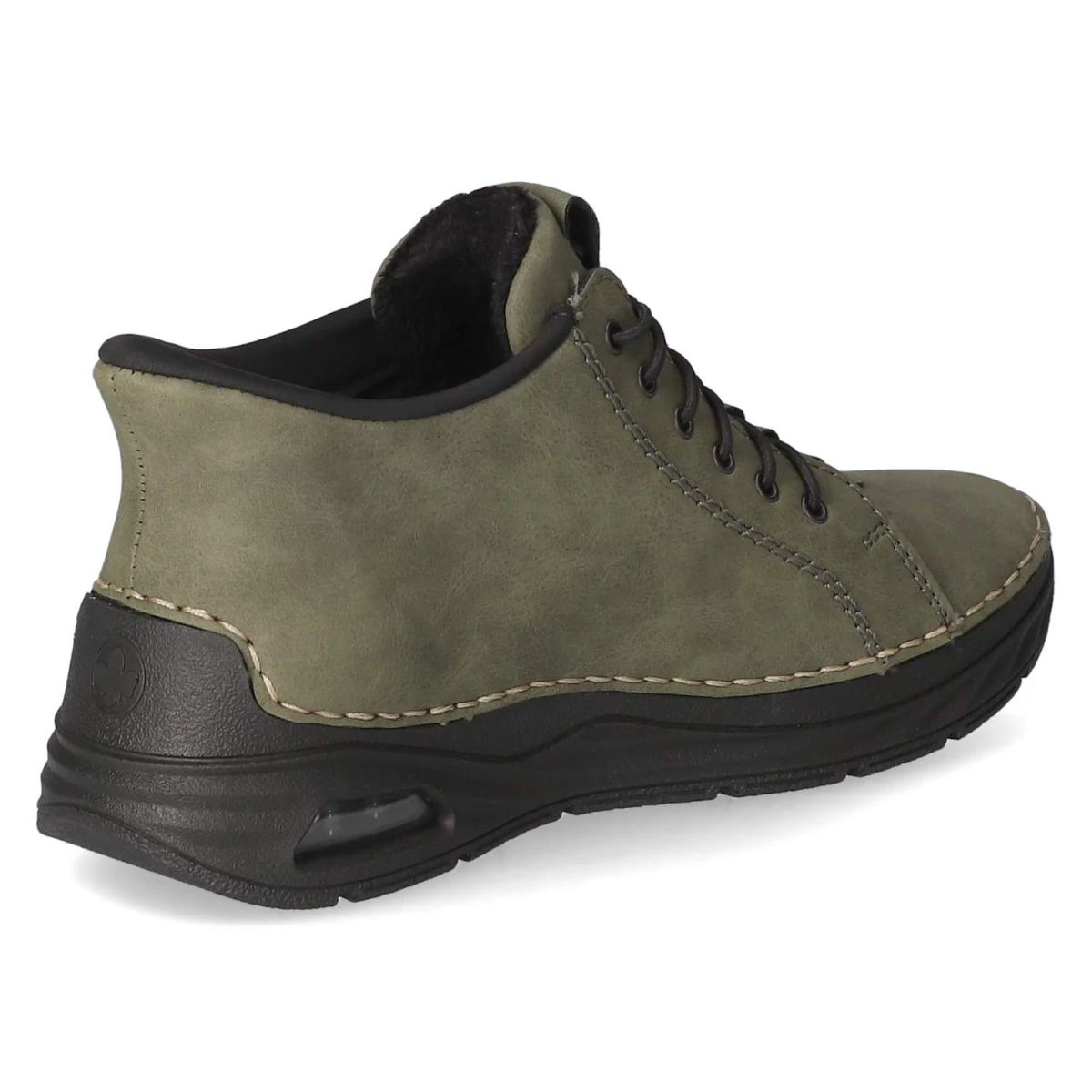 Schnürstiefeletten - grün