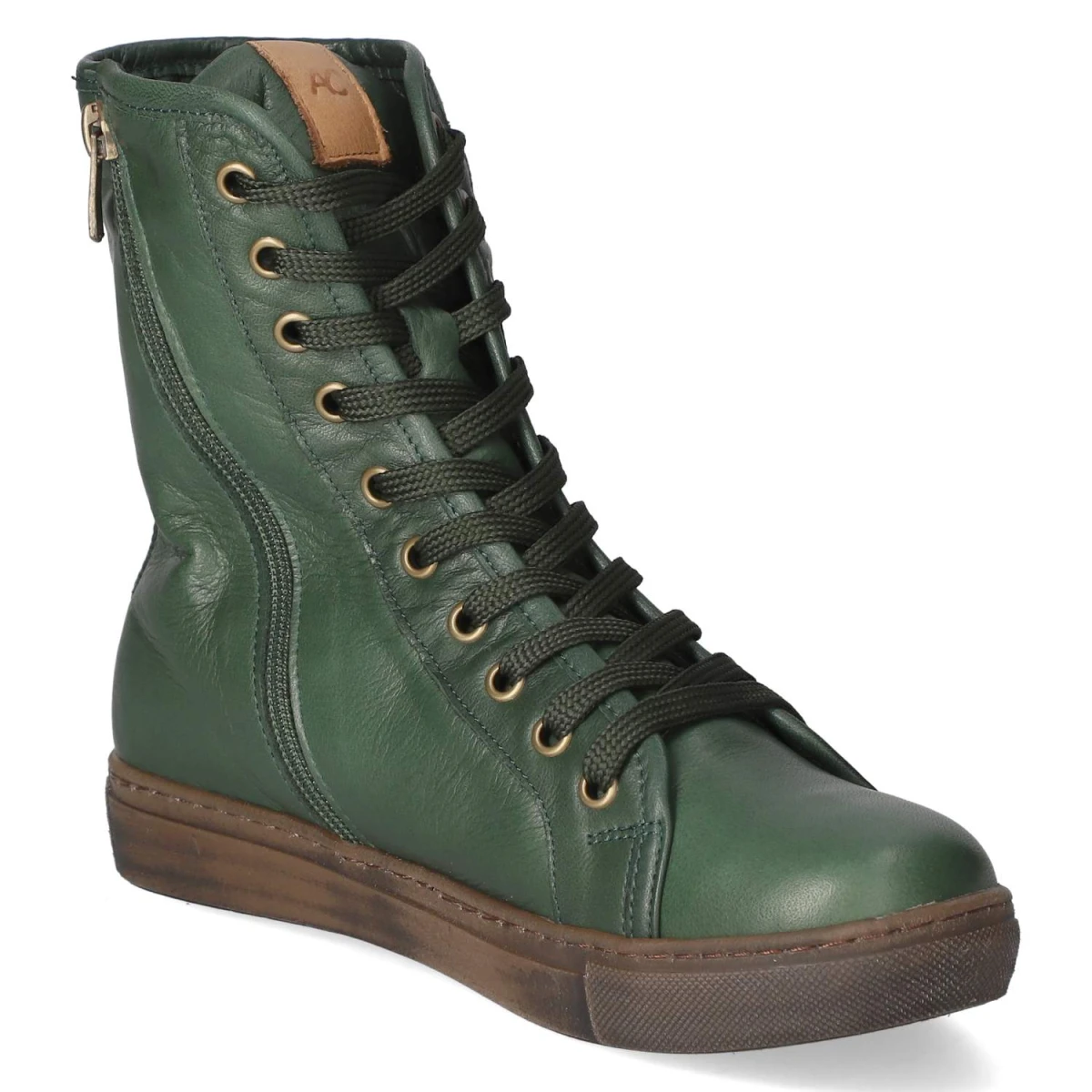 Stiefeletten - Tanne/Brandy