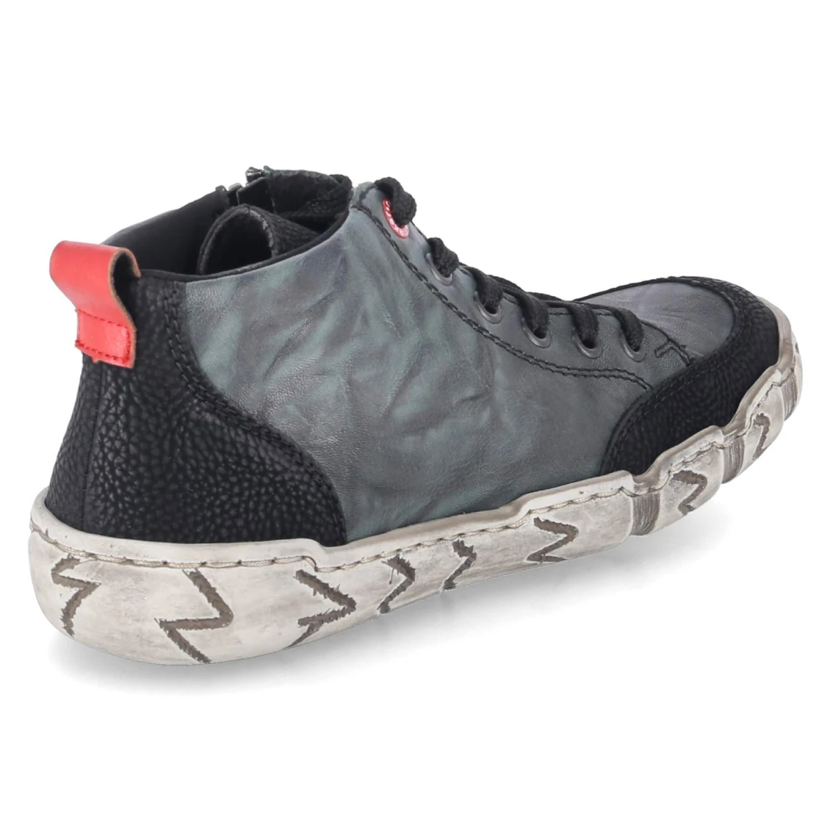 Halbschuhe - grün kombi