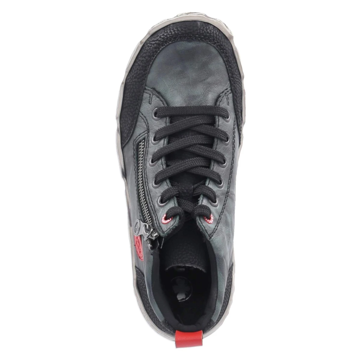Halbschuhe - grün kombi