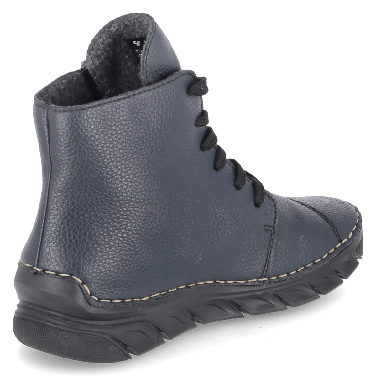 Schnürstiefeletten - blau