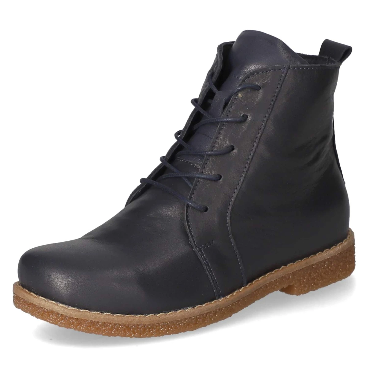Schnürstiefeletten - d.blau