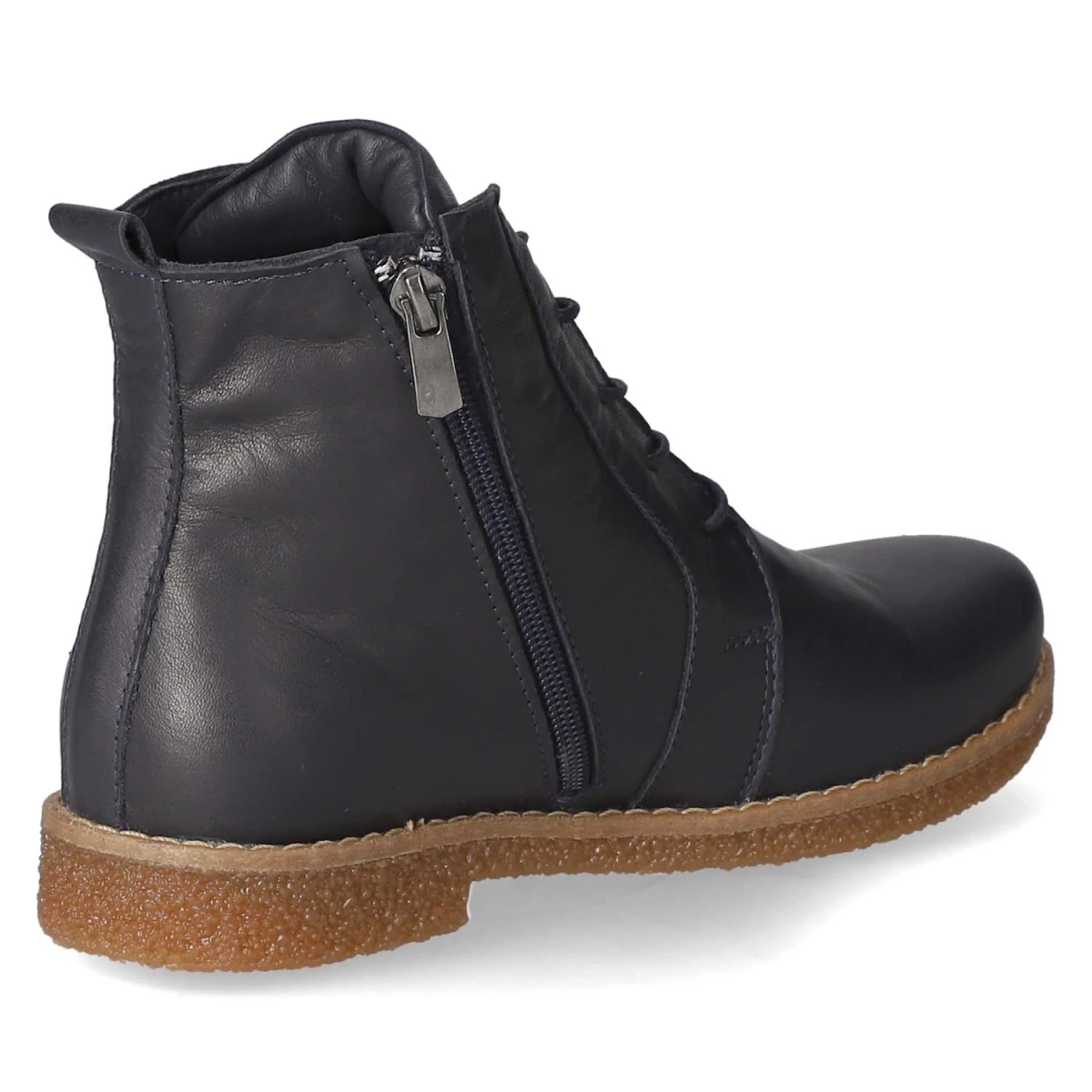 Schnürstiefeletten - d.blau