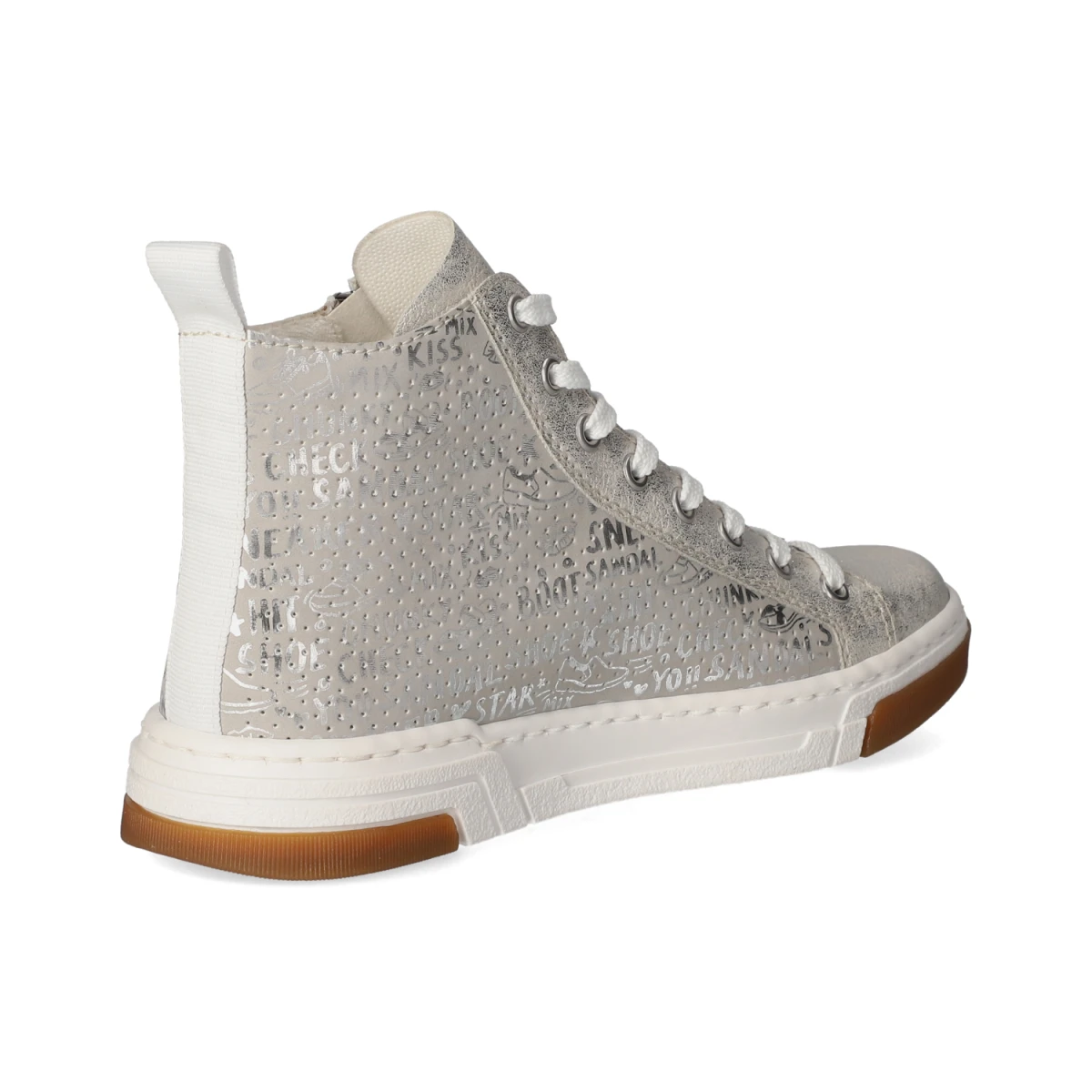 High Sneaker - fog-silver/frost-silver