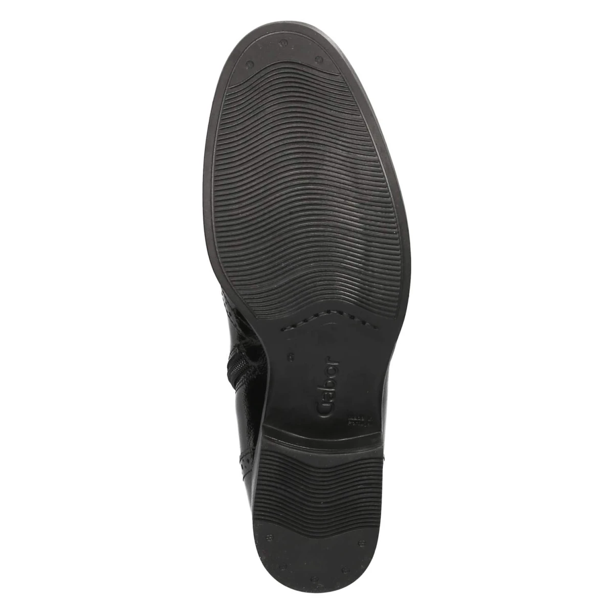 Schnürstiefeletten - schwarz