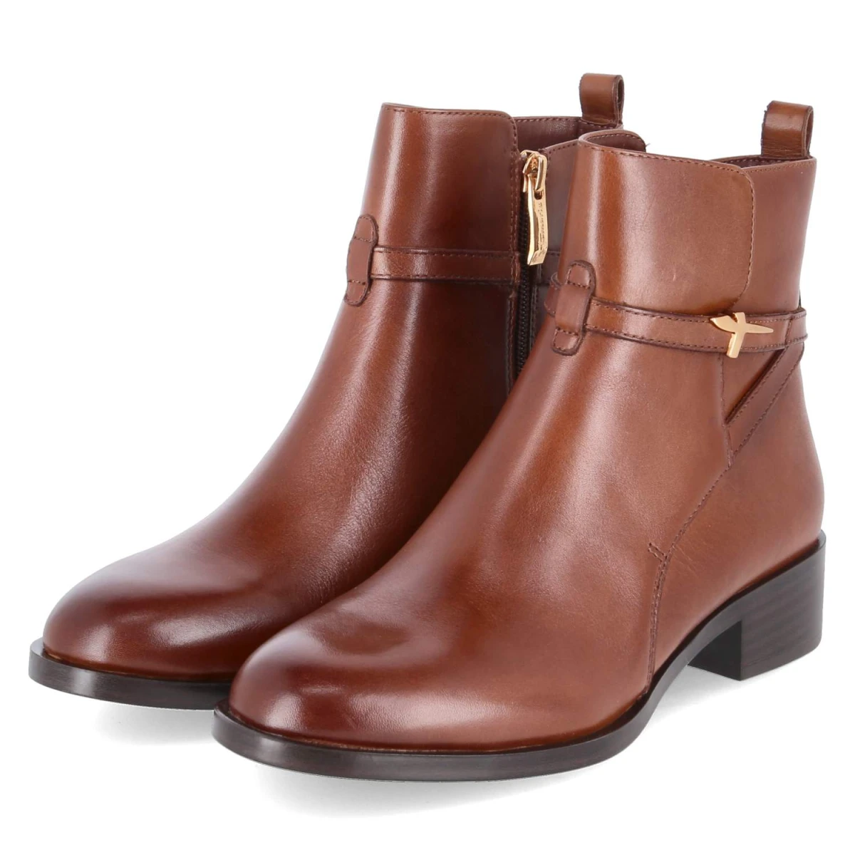 Stiefeletten - Cognac
