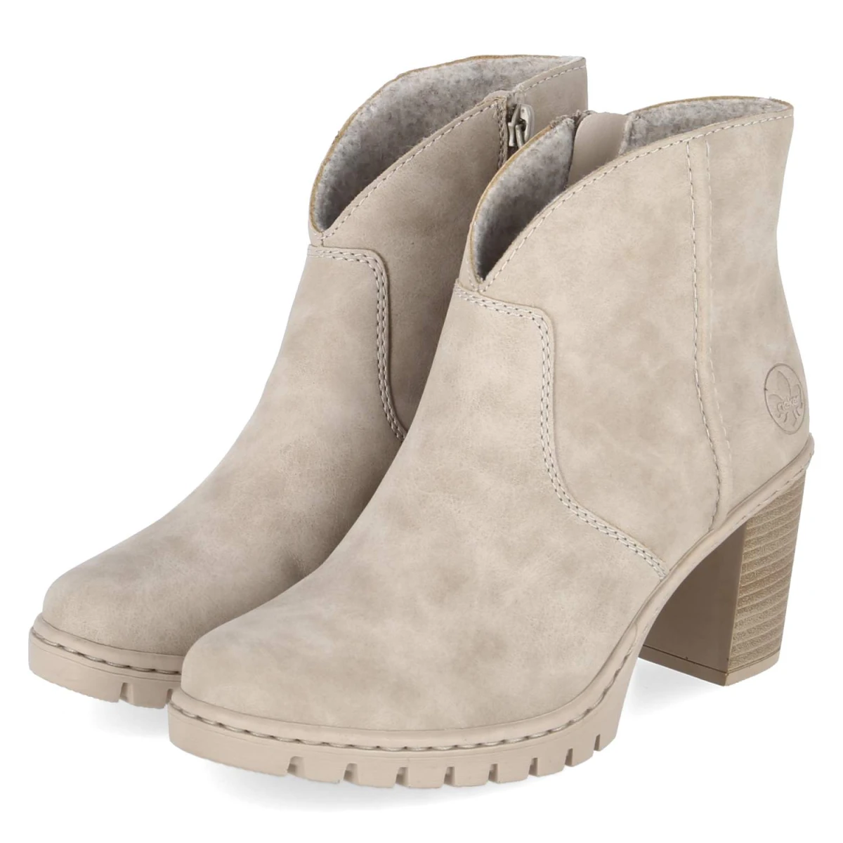 Ankle Boots - beige