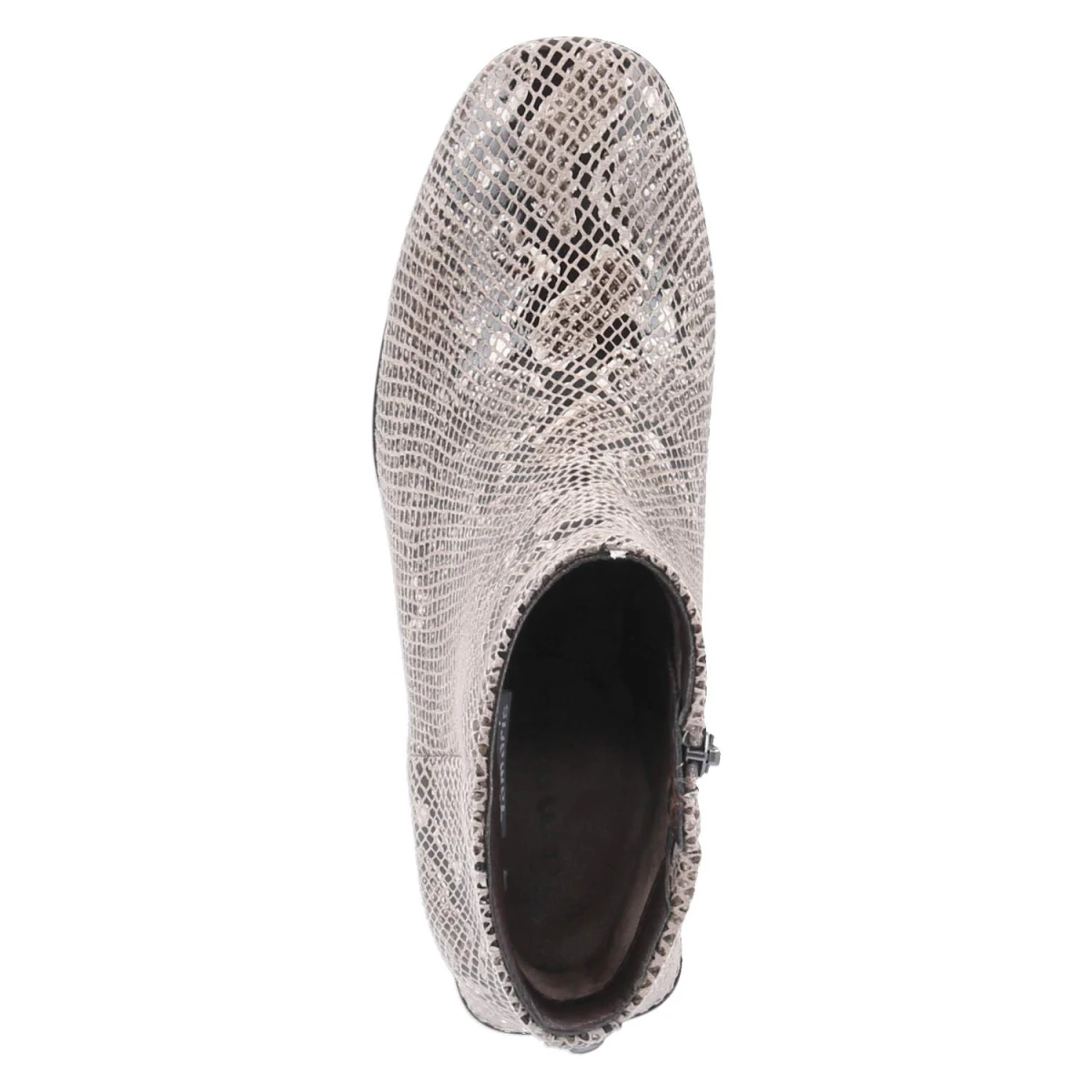 Ankle Boots - BEIGE SNAKE