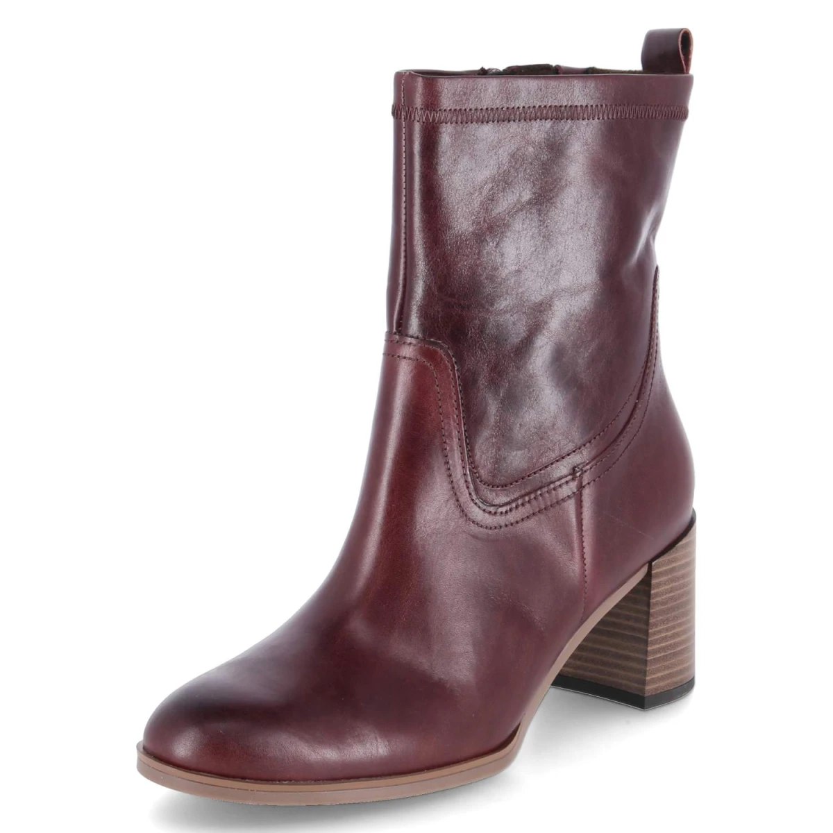 Stiefeletten - bordeaux (Micro)