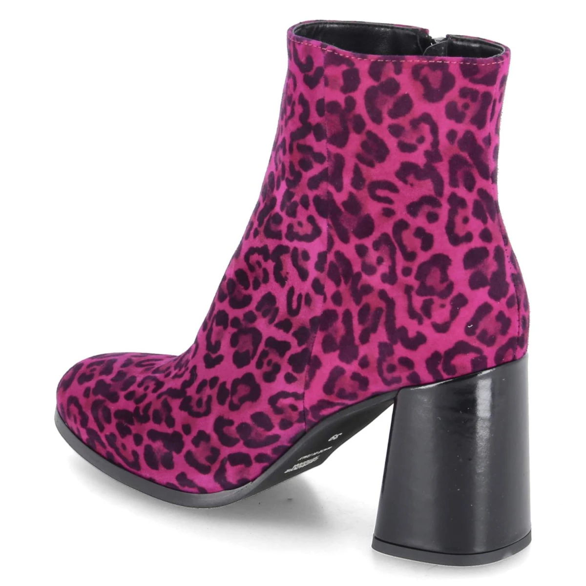 Ankle Boots - ciclamino/nero