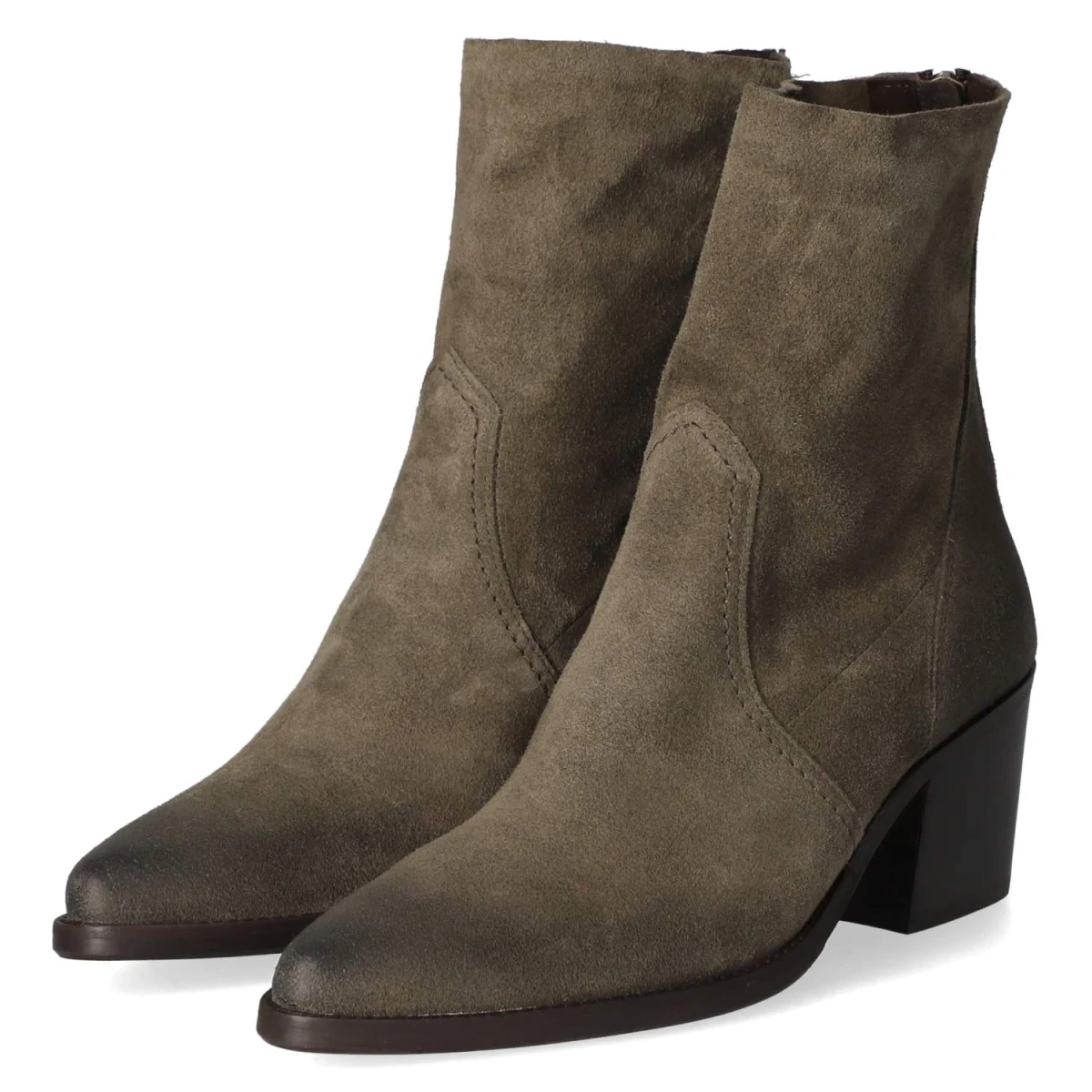 Ankle Boots - Olive